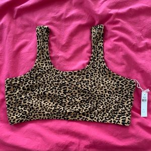ARQ Leopard Full Coverage Bra 3X *NWT*